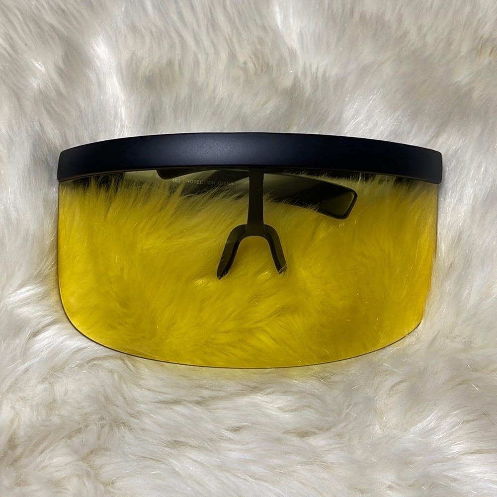 Yellow Oversized Sunglasses